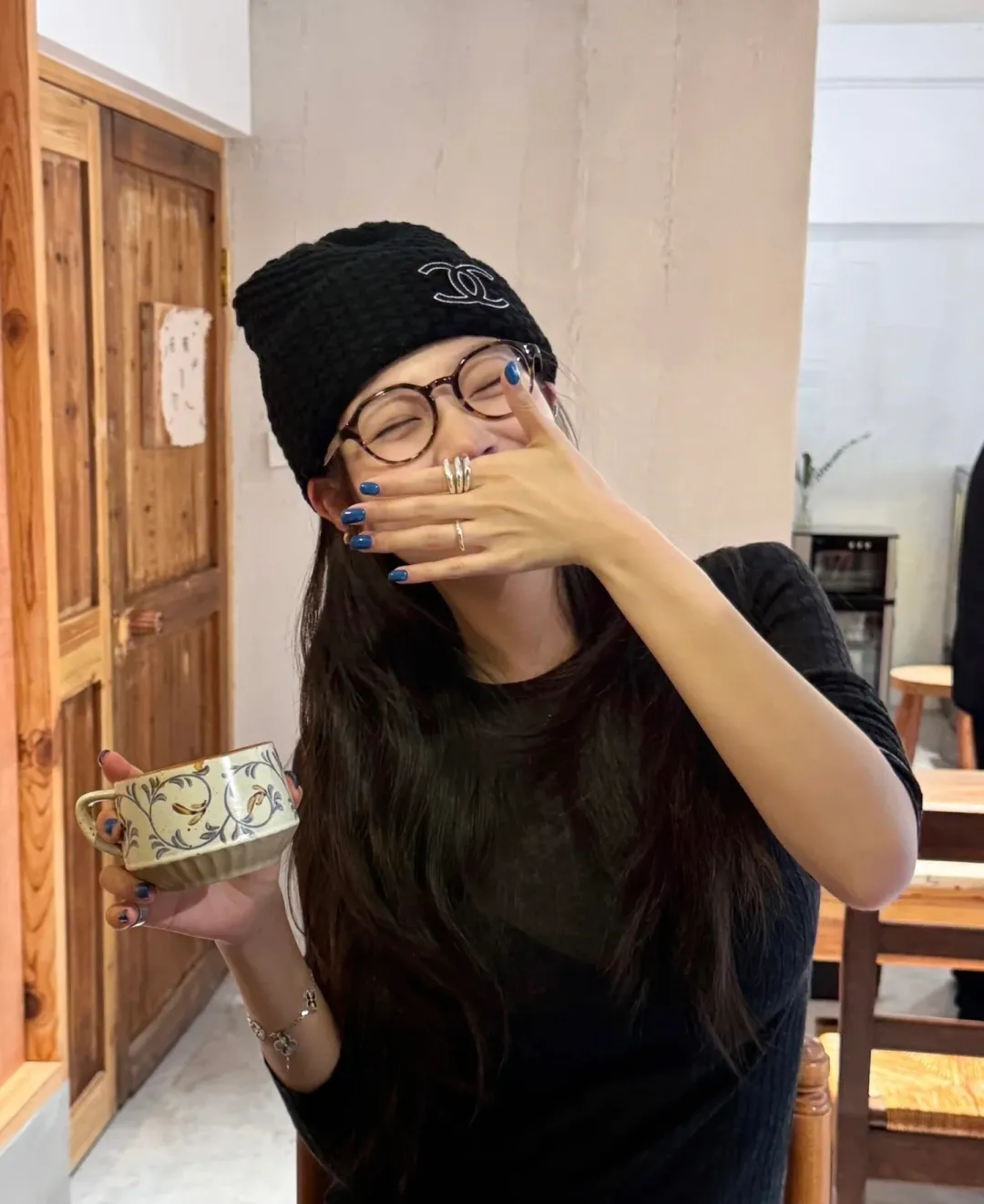 💰80¥ Chanel knitted beanie