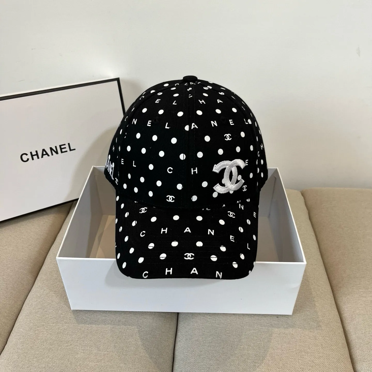 💰70 CHANEL Chanel 2025 new small fragrance big-name baseball cap, counter classic style, unisex, head circumference 57, four colors available