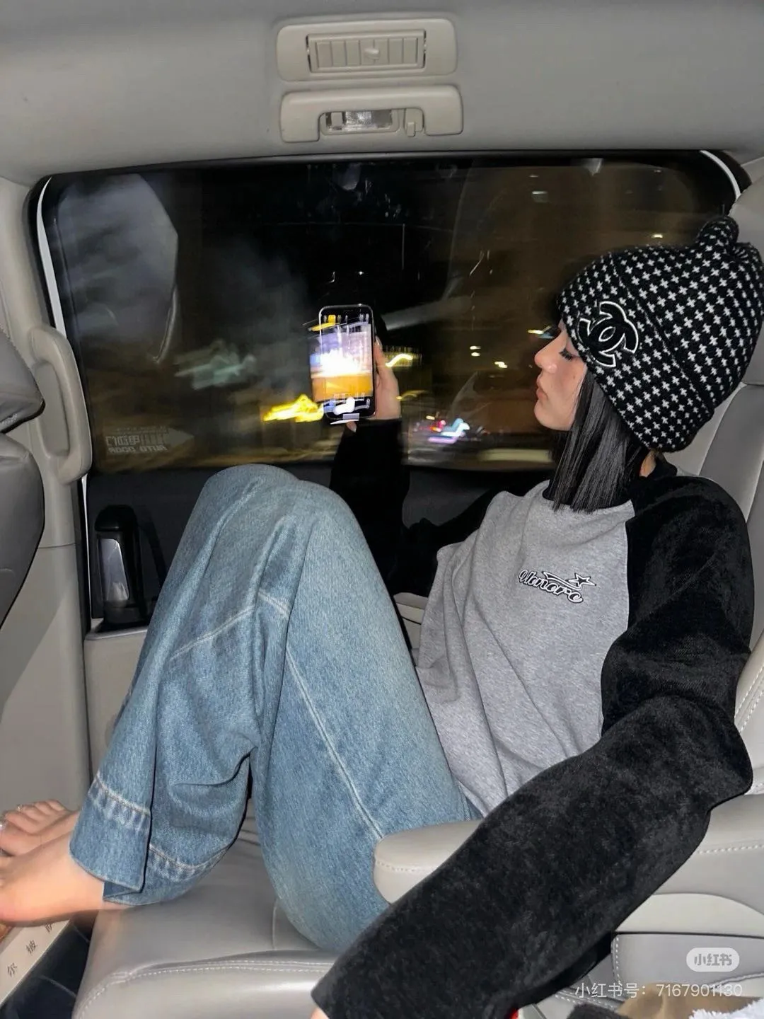 💰70¥ Chanel knitted beanie
