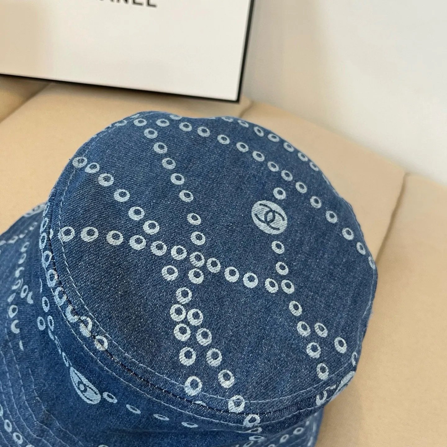 P60 CHANEL Chanel 2025 new style small fragrance big brand fisherman hat, counter classic style, unisex, head circumference 57