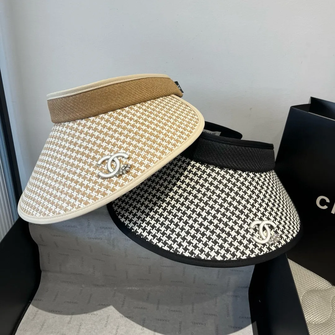 💰110¥ Chanel empty top sun hat