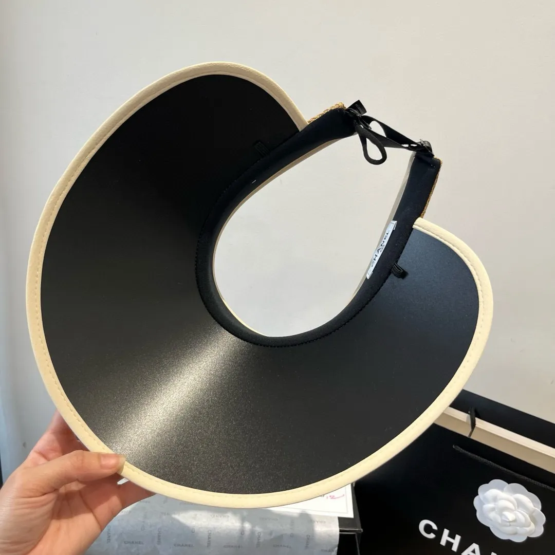 💰110¥ Chanel empty top sun hat