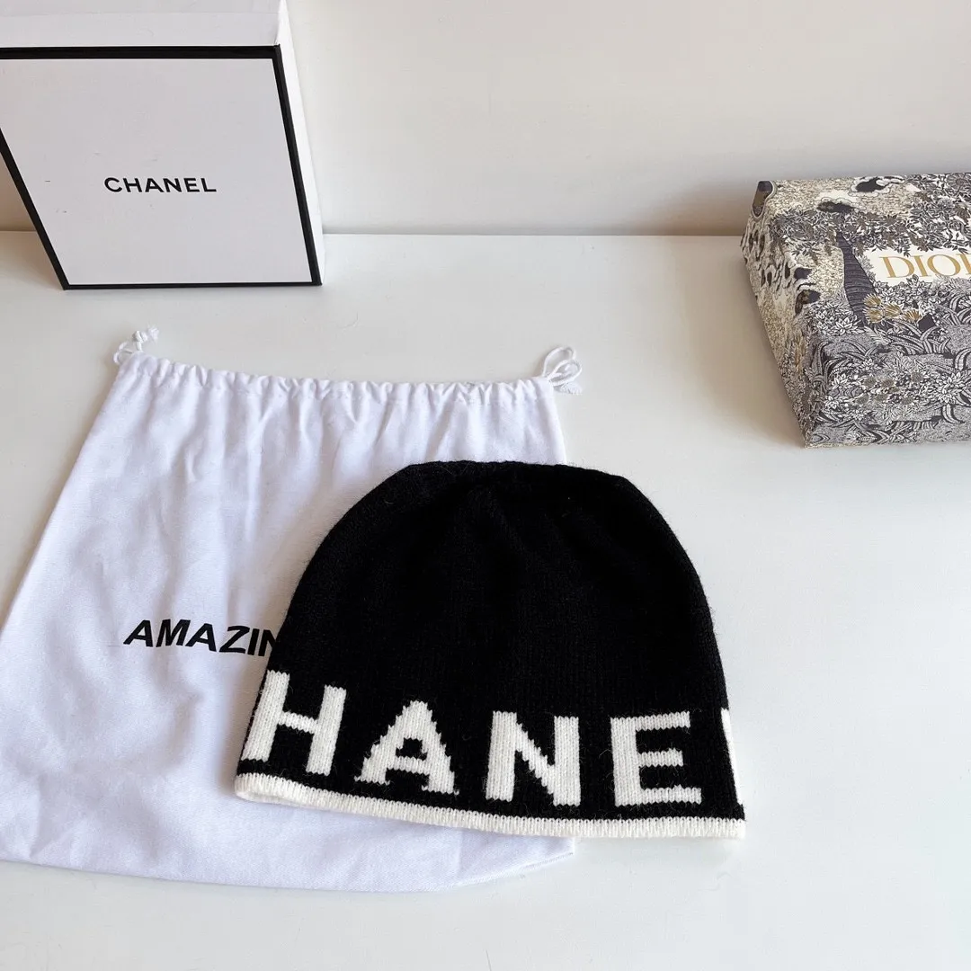 🉐60💛 Comes with dust bag [CHANEL Chanel] 2021 autumn and winter new style small fragrance style wool hat, super hot 💖 first-class texture, very easy to match when going out!