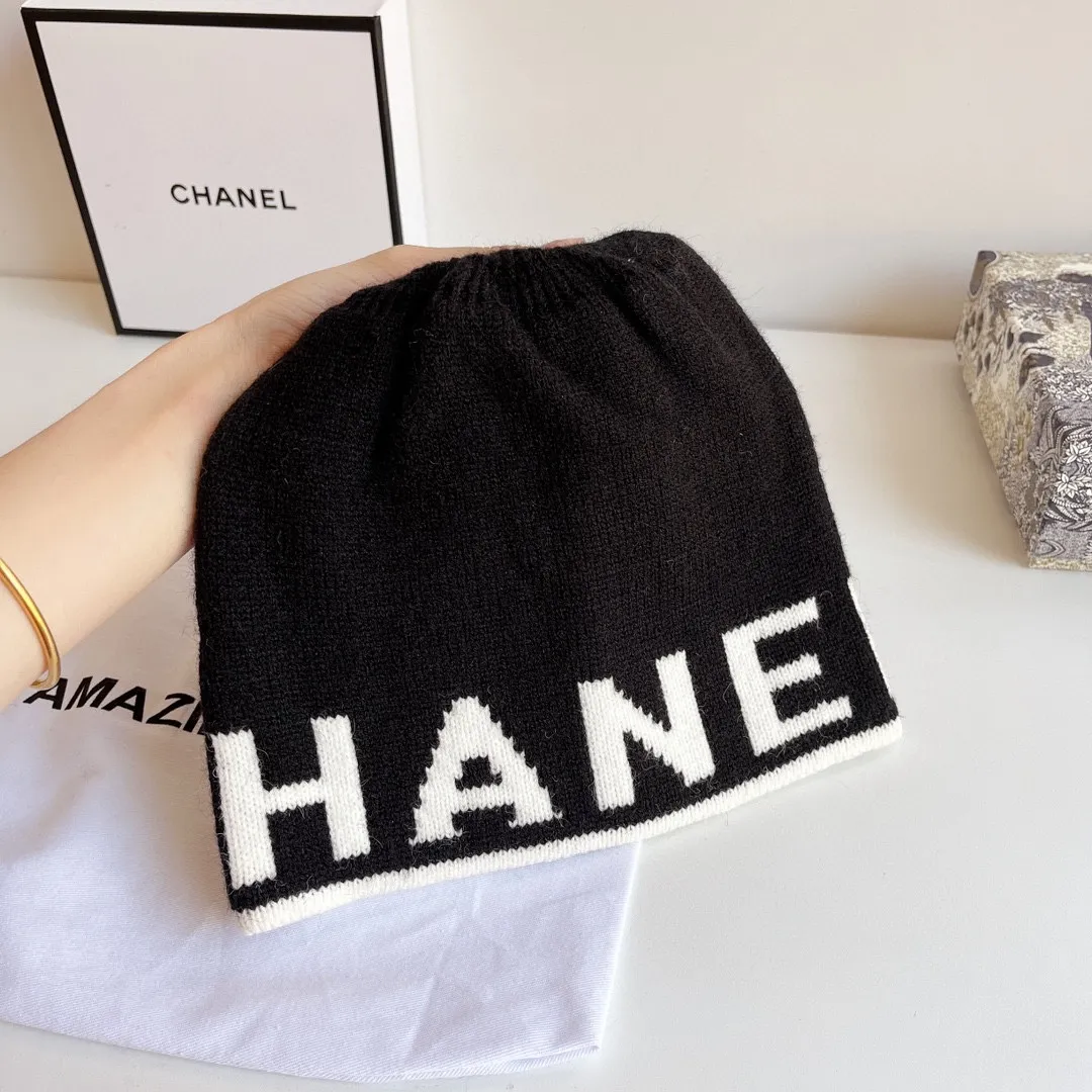 🉐60💛 Comes with dust bag [CHANEL Chanel] 2021 autumn and winter new style small fragrance style wool hat, super hot 💖 first-class texture, very easy to match when going out!