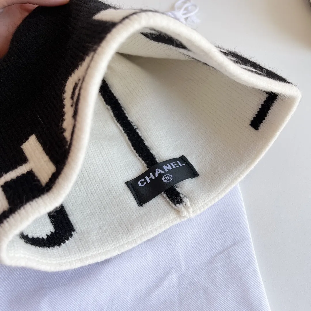 🉐60💛 Comes with dust bag [CHANEL Chanel] 2021 autumn and winter new style small fragrance style wool hat, super hot 💖 first-class texture, very easy to match when going out!