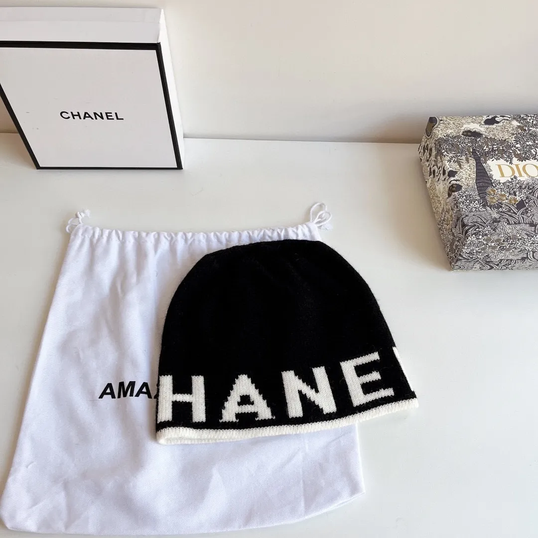 🉐60💛 Comes with dust bag [CHANEL Chanel] 2021 autumn and winter new style small fragrance style wool hat, super hot 💖 first-class texture, very easy to match when going out!