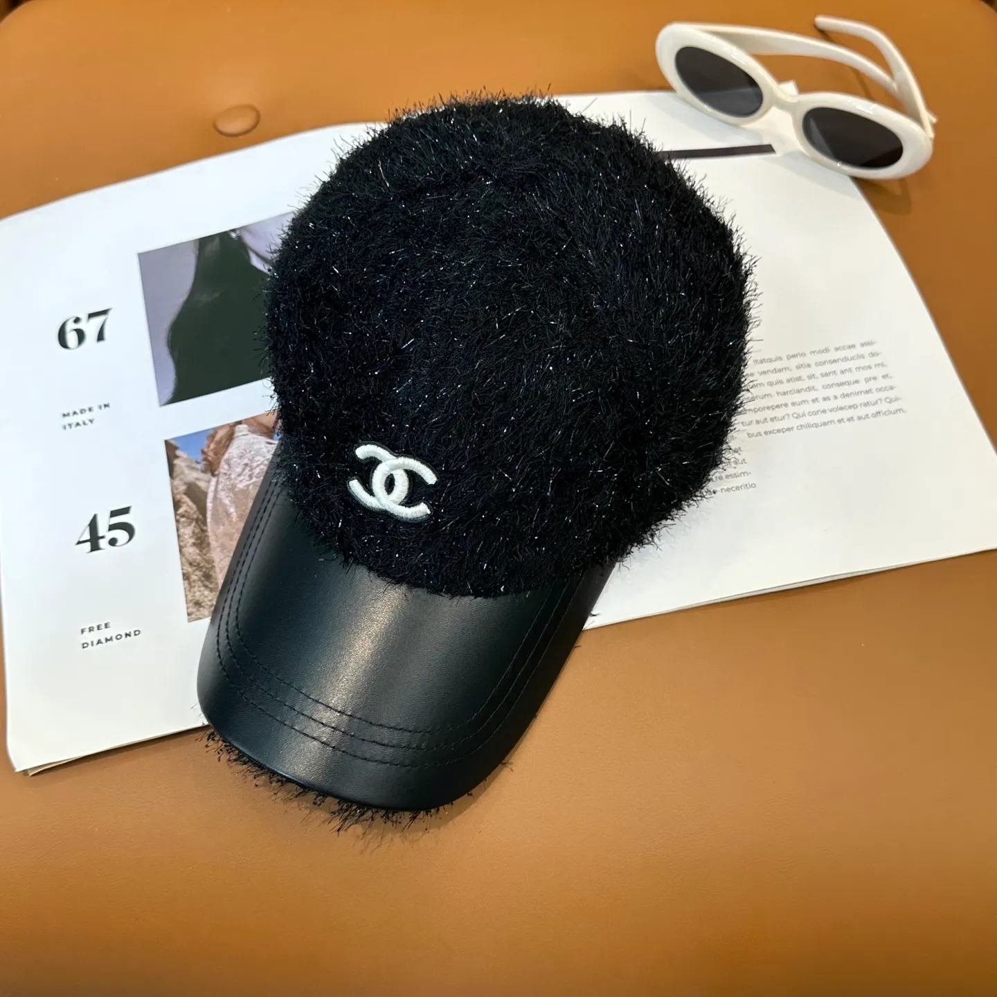 P60💛 Comes with dust bag [CHANEL Chanel] New autumn and winter small fragrance style baseball cap🧢, the big brand model is super easy to match, one that you can wear with your eyes closed