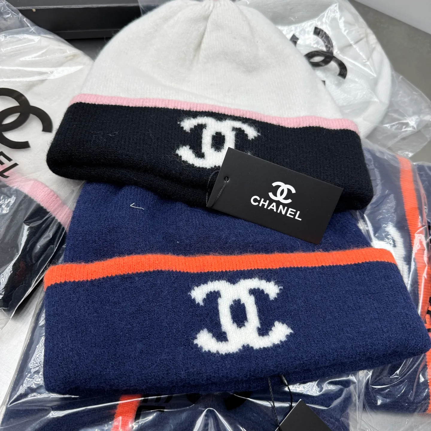 05 High version Chanel cold hat woolen hat