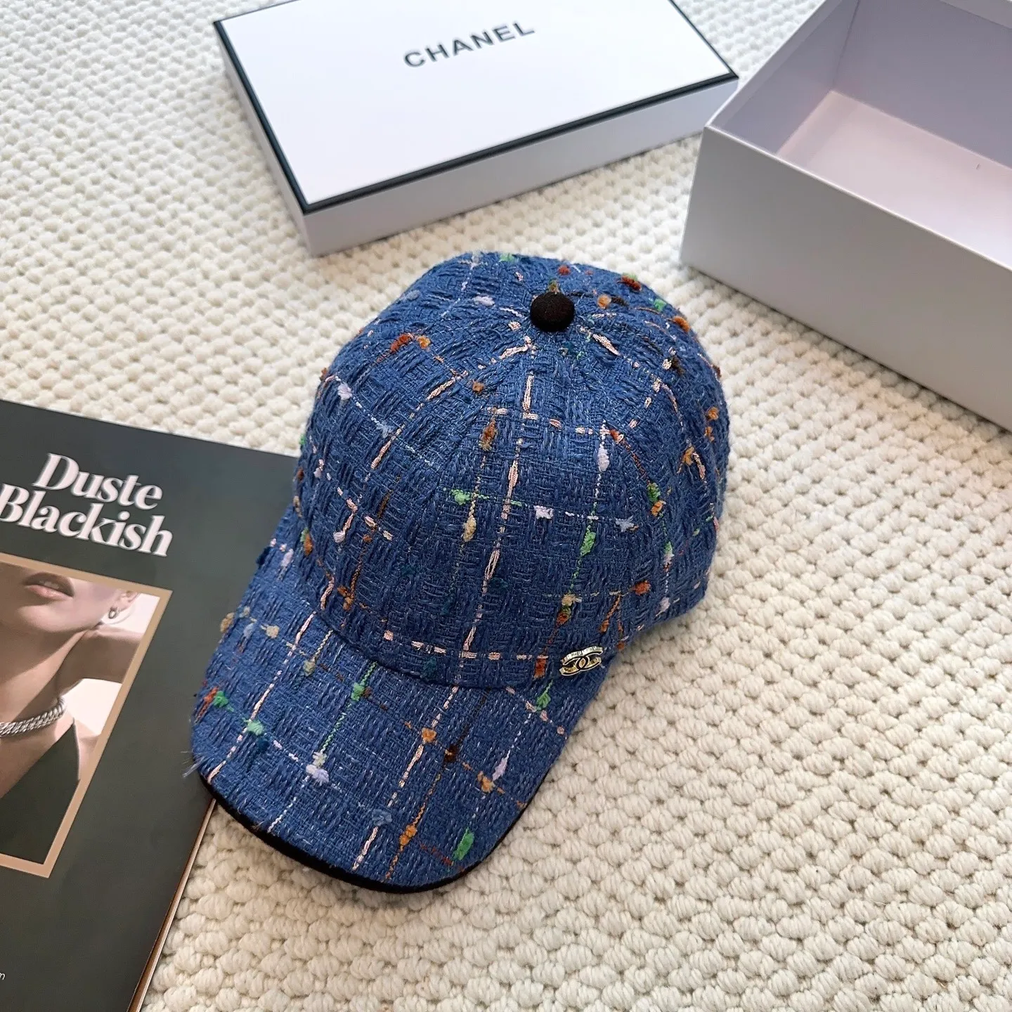 P50 CHANEL Chanel new autumn and winter baseball cap, simple and elegant👈🏻👍casual and fashionable👩trendy and stylish👍Versatile style!