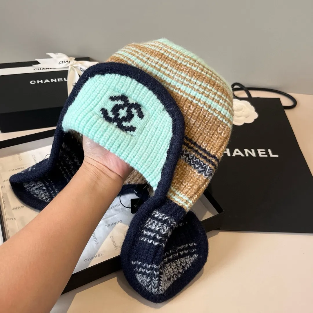 💰100¥ Chanel knitted ear hat