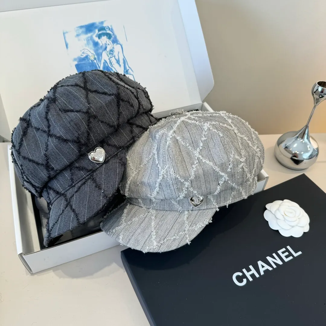 🉐160¥ Chanel new duck bill painter's hat, head circumference 57cm