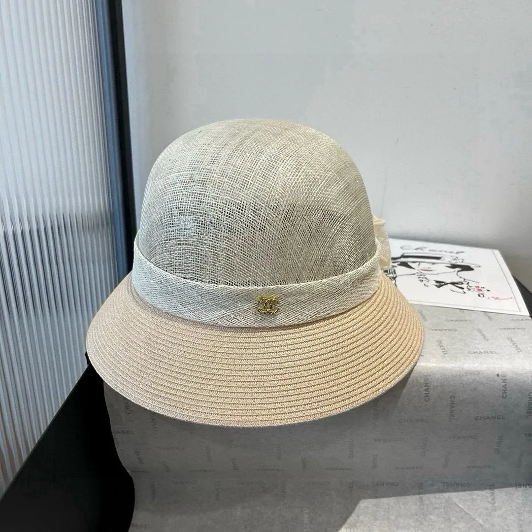 💰220¥ Chanel linen hat, high-end basin hat, head circumference 57cm