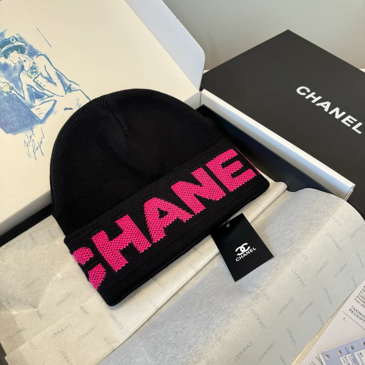 💰70¥ Chanel knitted beanie