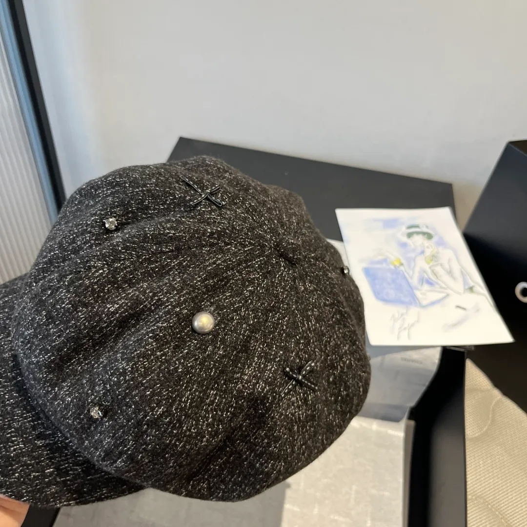 💰110¥ Chanel's new duck-bill army cap, advanced customization, head circumference 57cm
