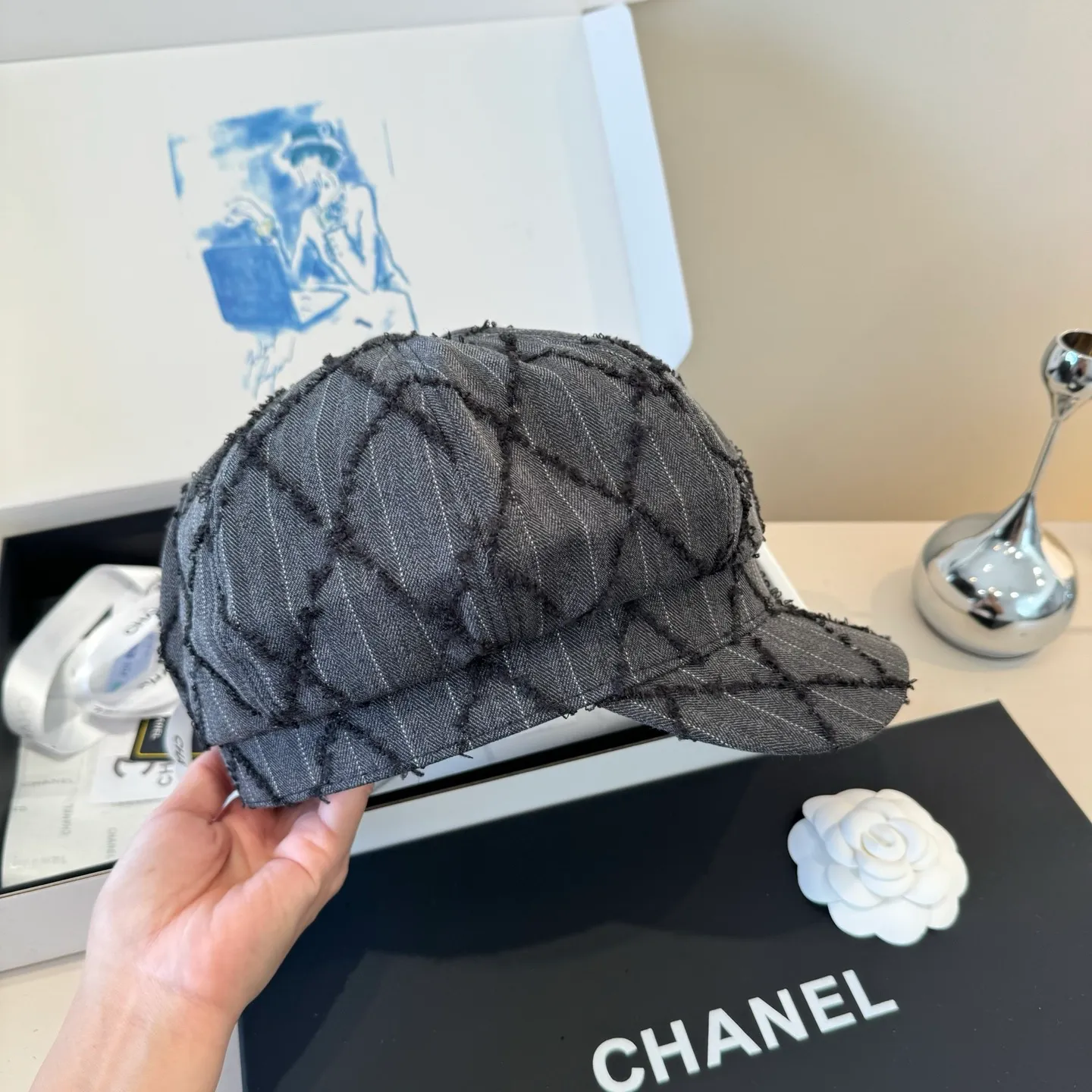 💰100¥ Chanel new duck bill painter's hat, head circumference 57cm
