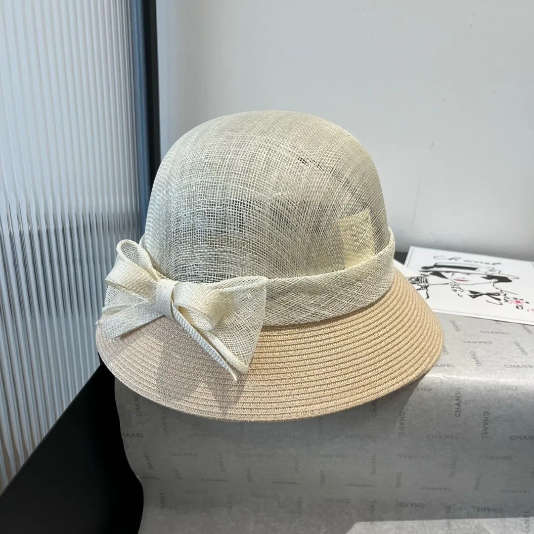 💰220¥ Chanel linen hat, high-end basin hat, head circumference 57cm