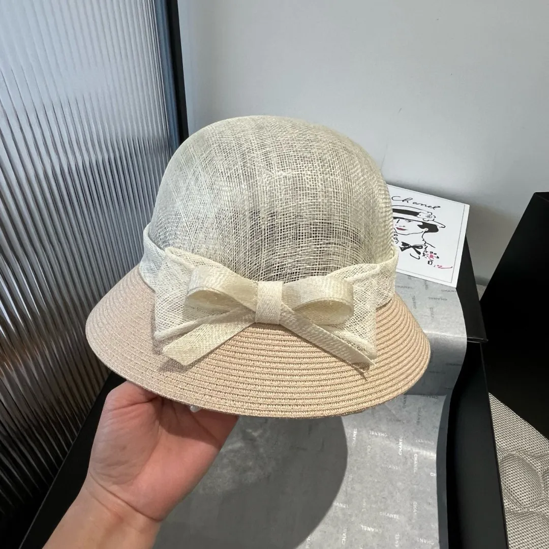 💰220¥ Chanel linen hat, high-end basin hat, head circumference 57cm