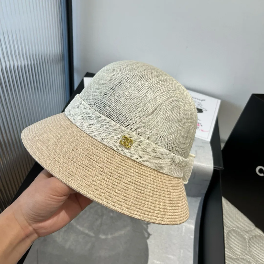 💰220¥ Chanel linen hat, high-end basin hat, head circumference 57cm