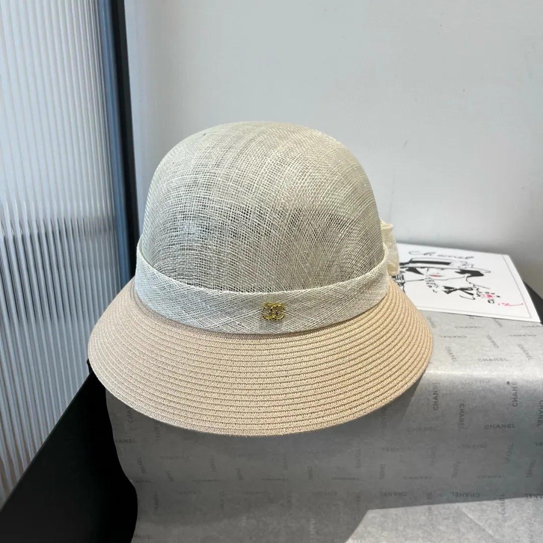 💰220¥ Chanel linen hat, high-end basin hat, head circumference 57cm