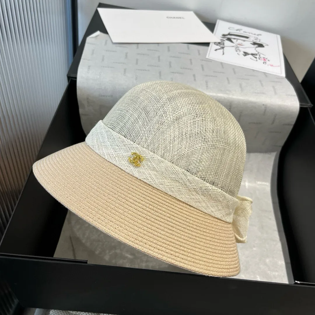 💰220¥ Chanel linen hat, high-end basin hat, head circumference 57cm