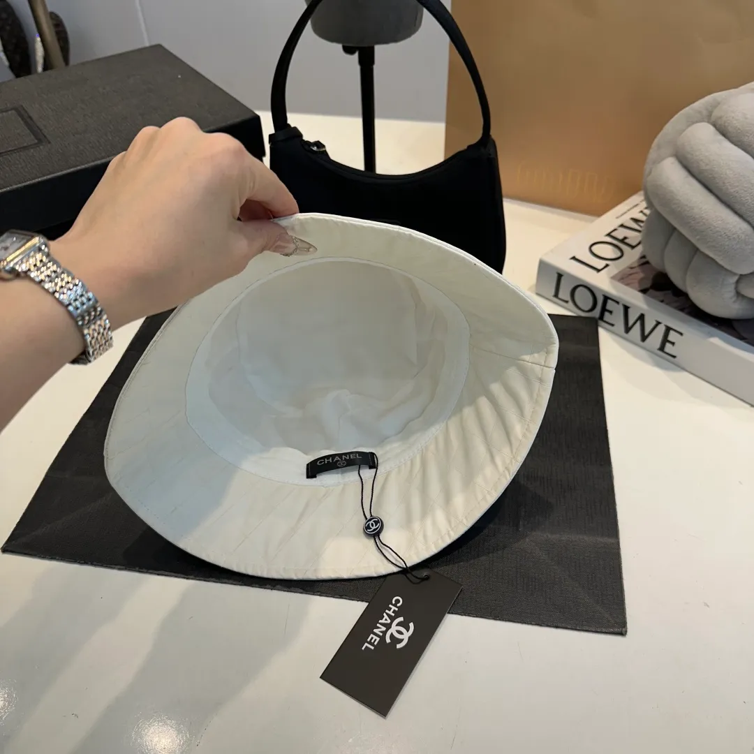 P80 Chanel original bucket hat, advanced customization, 2025 new style, head circumference 57cm