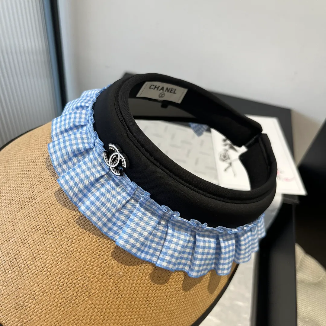 💰100¥ Chanel empty top sun hat