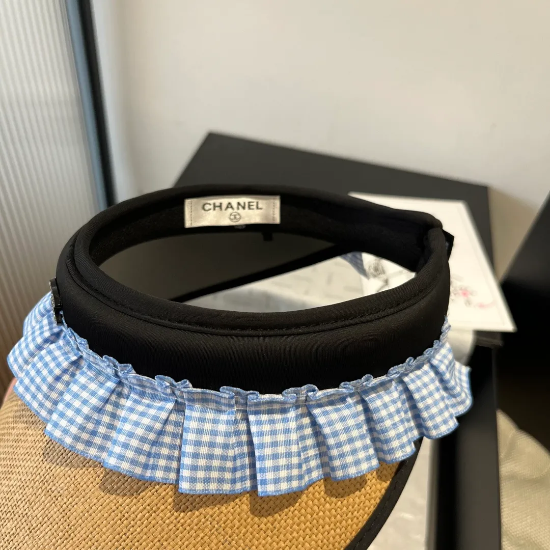 💰100¥ Chanel empty top sun hat