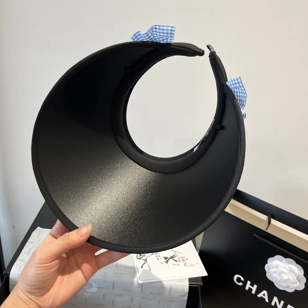 💰100¥ Chanel empty top sun hat