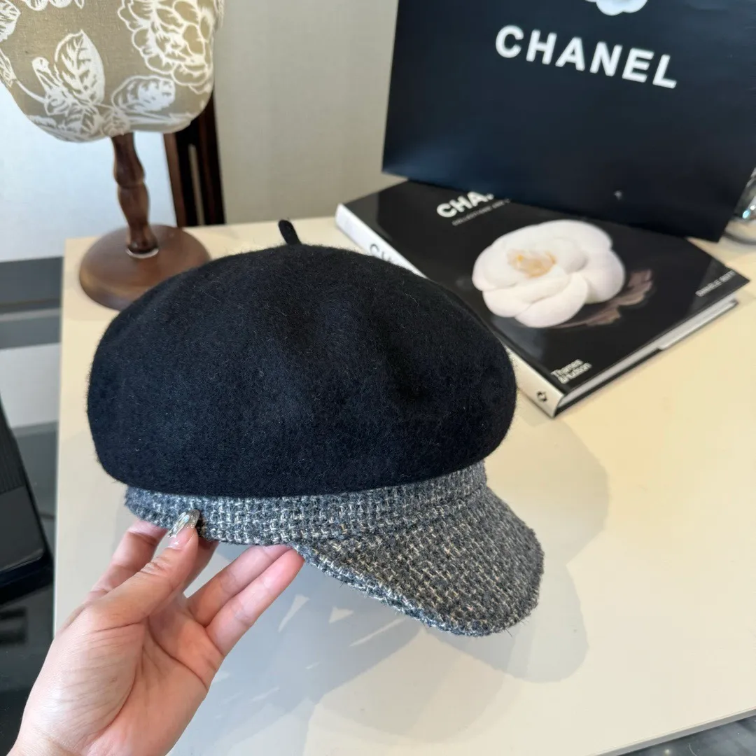 🉐170¥ Chanel new duck-bill military cap, advanced customization, head circumference 57cm