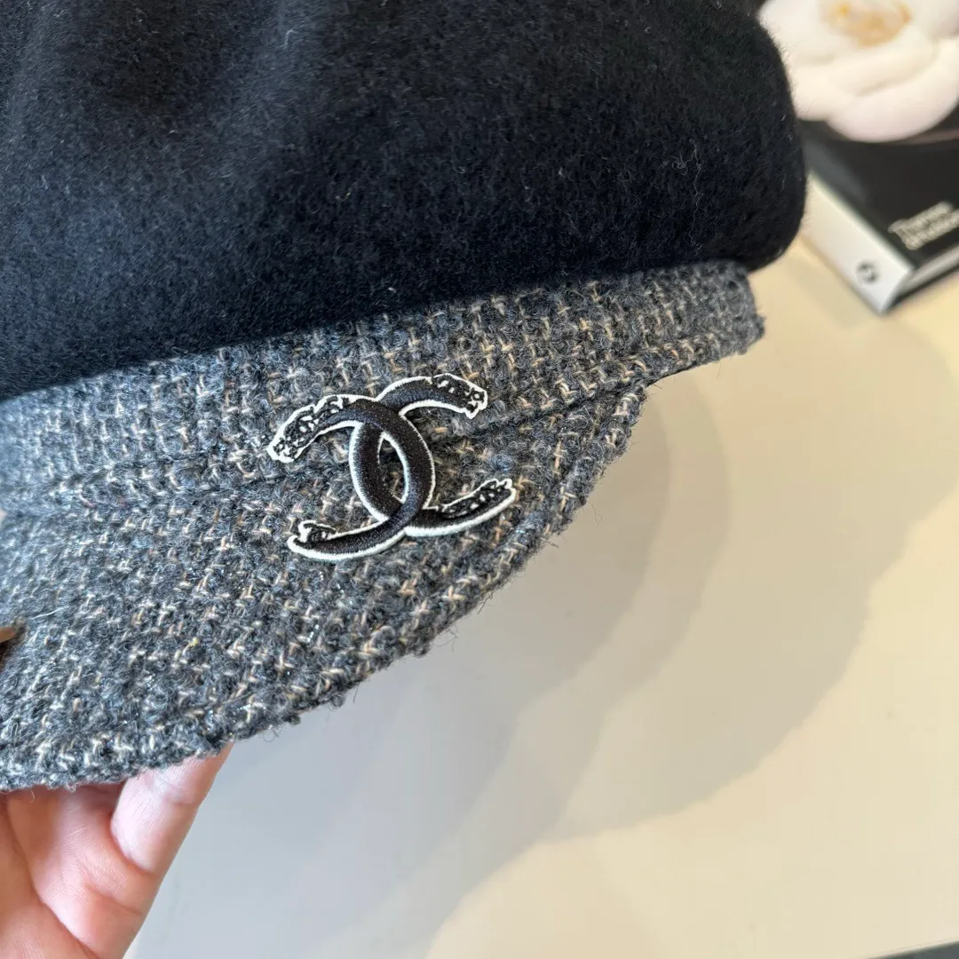 🉐170¥ Chanel new duck-bill military cap, advanced customization, head circumference 57cm