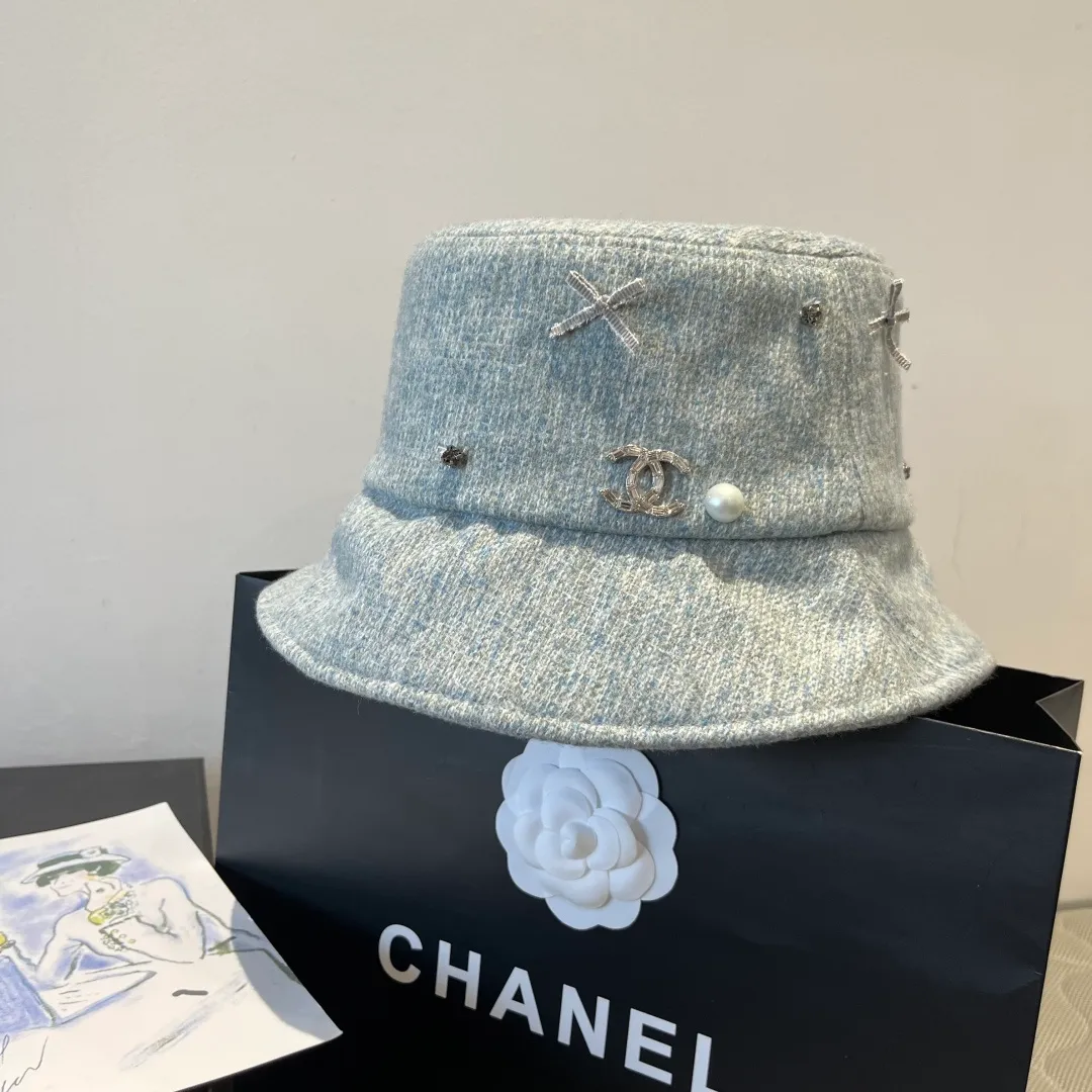 💰110¥ Chanel new bucket hat, head circumference 57cm
