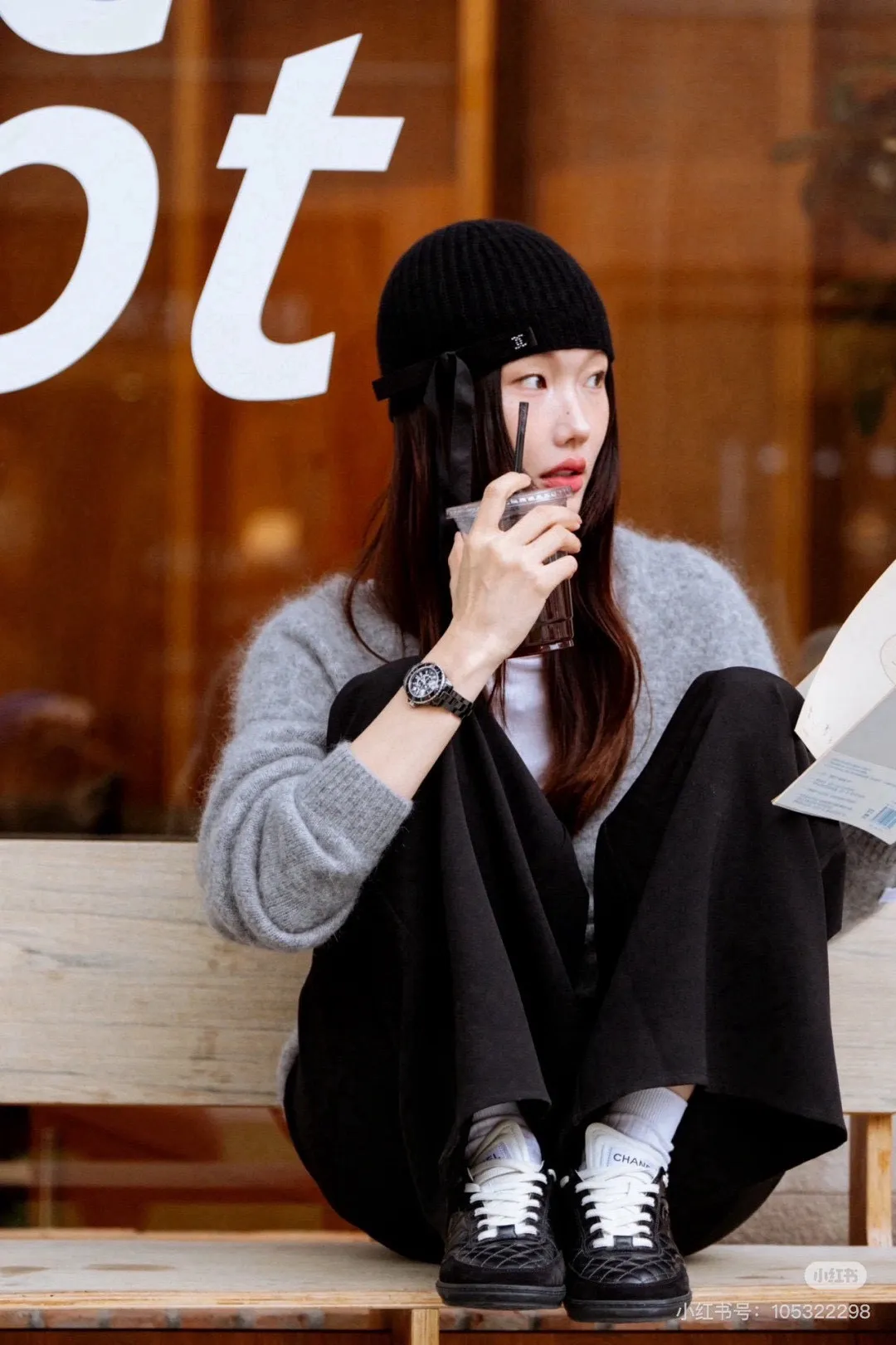💰70¥ Chanel knitted beanie
