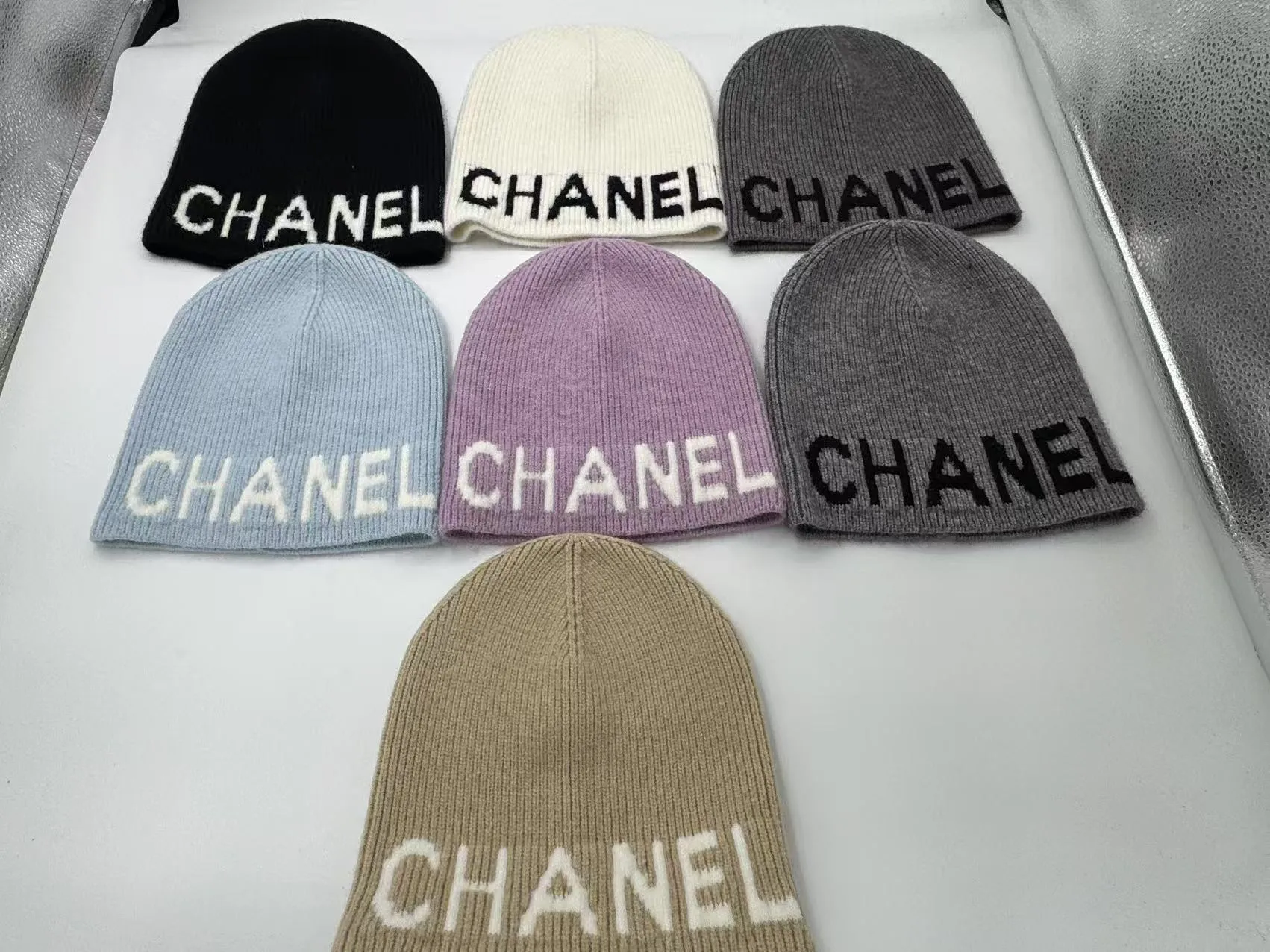 05 High version Chanel cold hat woolen hat