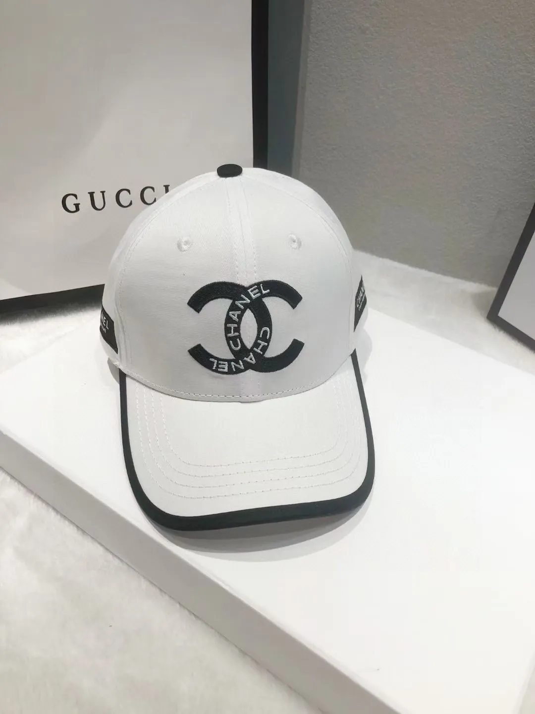 Special P60💛 Comes with dust bag [CHANEL Chanel] 2022 autumn and winter new embroidered simple baseball cap, new model shipped, big brand style is super easy to match, hurry up and get it!