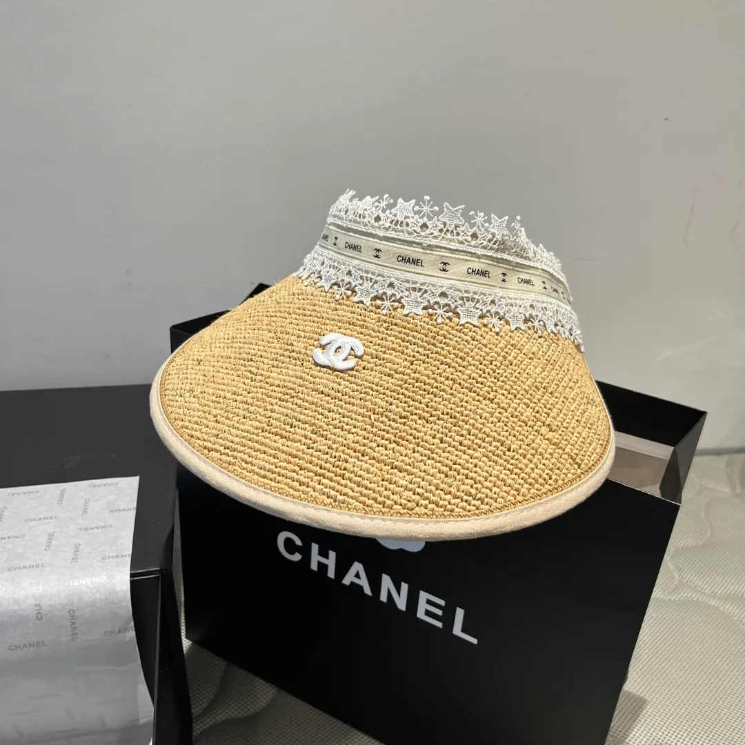 💰140¥ Chanel empty top sun hat