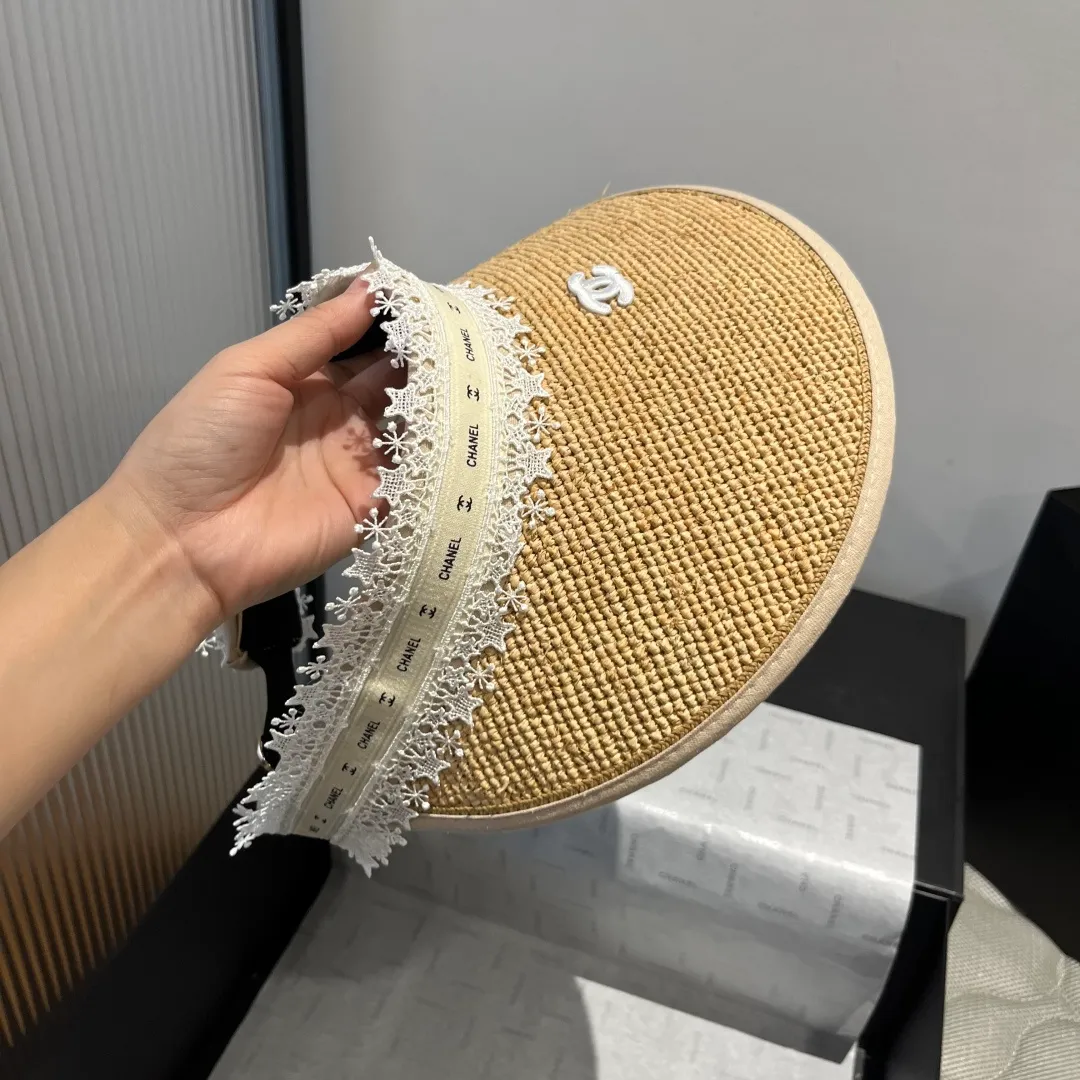 💰140¥ Chanel empty top sun hat