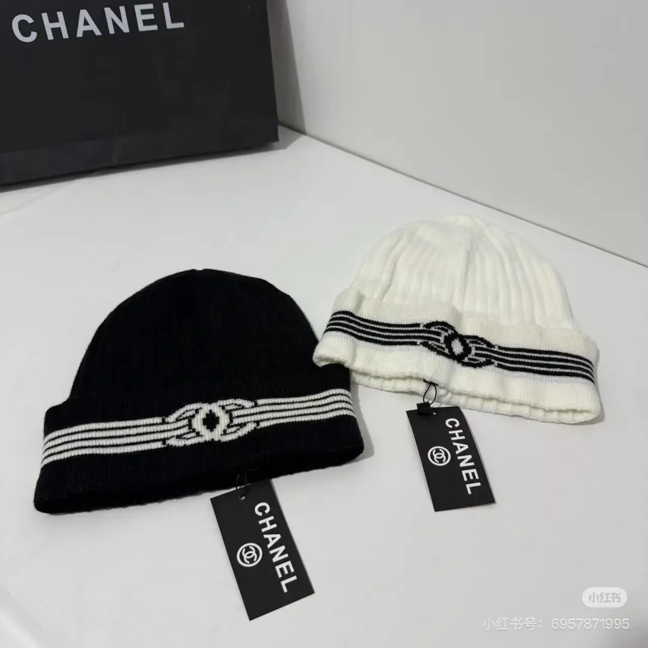 05 High version Chanel cold hat woolen hat