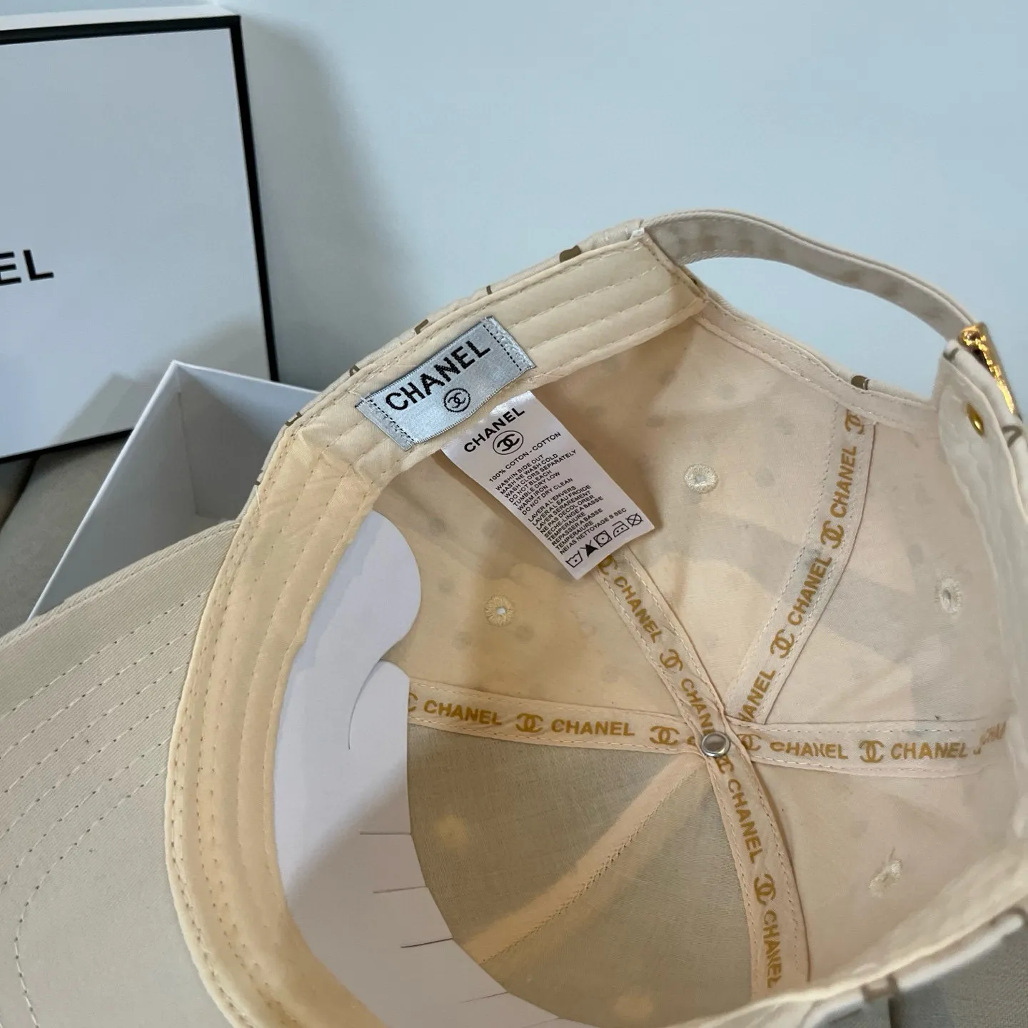 💰70 CHANEL Chanel 2025 new small fragrance big-name baseball cap, counter classic style, unisex, head circumference 57, four colors available