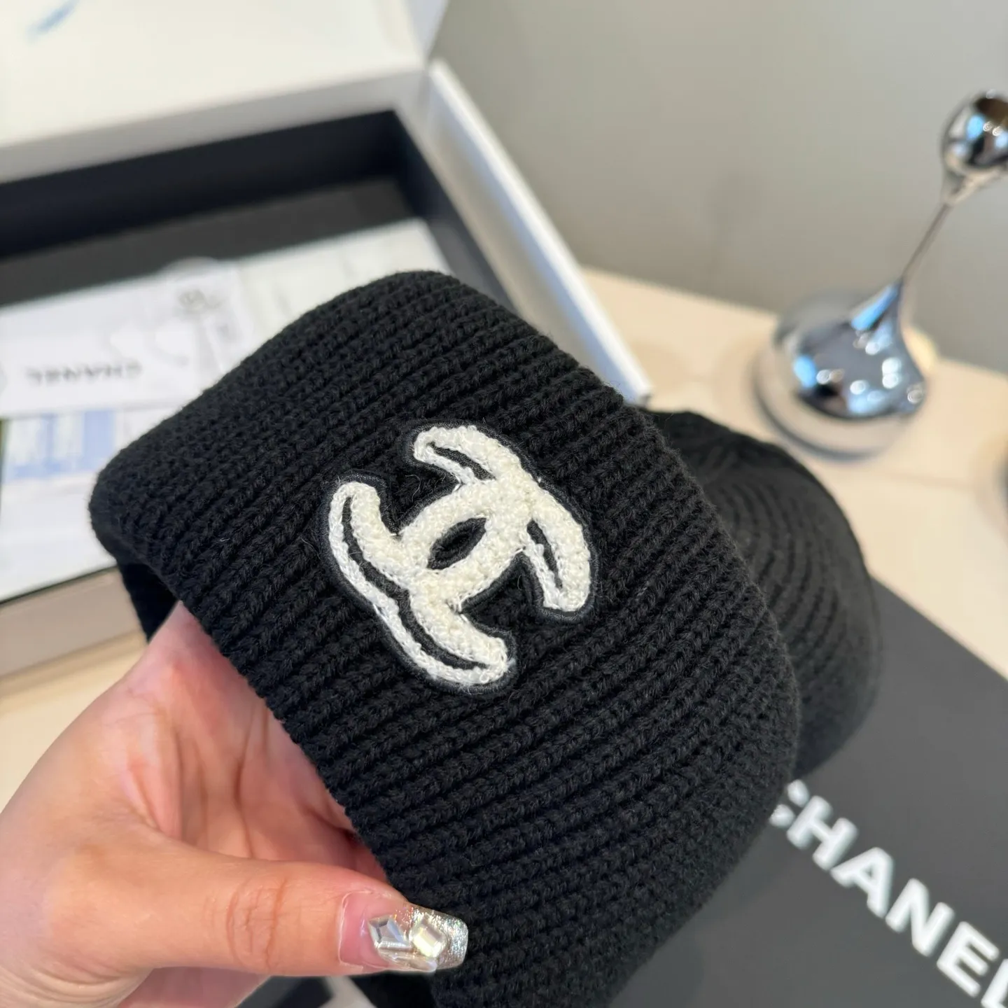 💰80¥ Chanel knitted beanie
