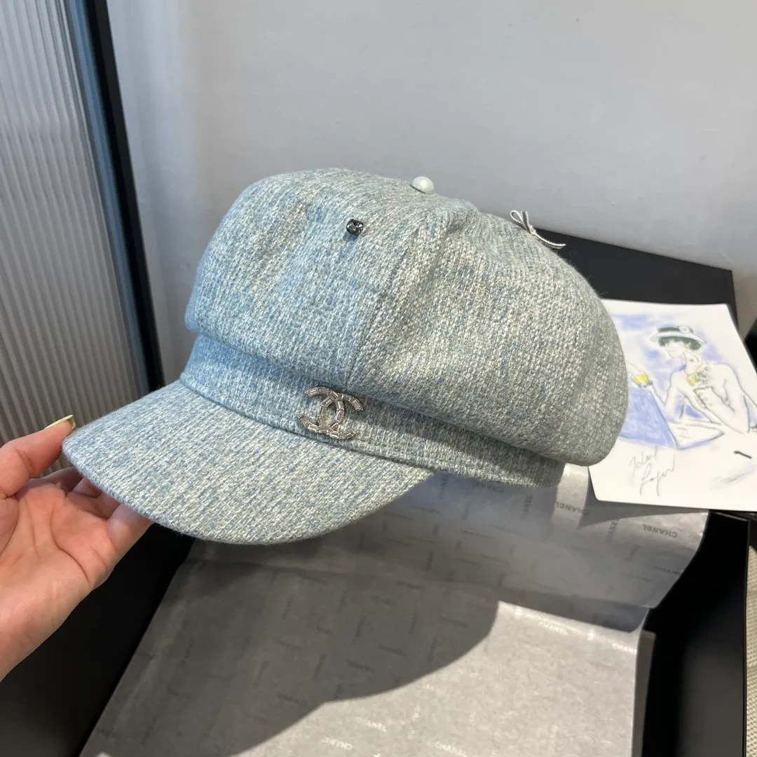🉐170¥ Chanel new duck bill military cap, advanced customization, head circumference 57cm
