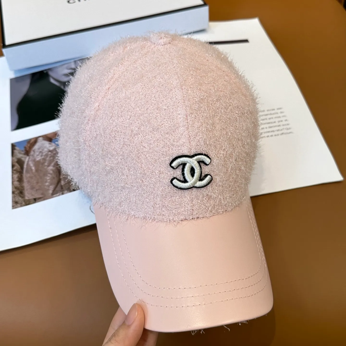 P66💛 Comes with dust bag [CHANEL Chanel] New autumn and winter small fragrance style baseball cap🧢, the big brand model is super easy to match, one that you can wear with your eyes closed