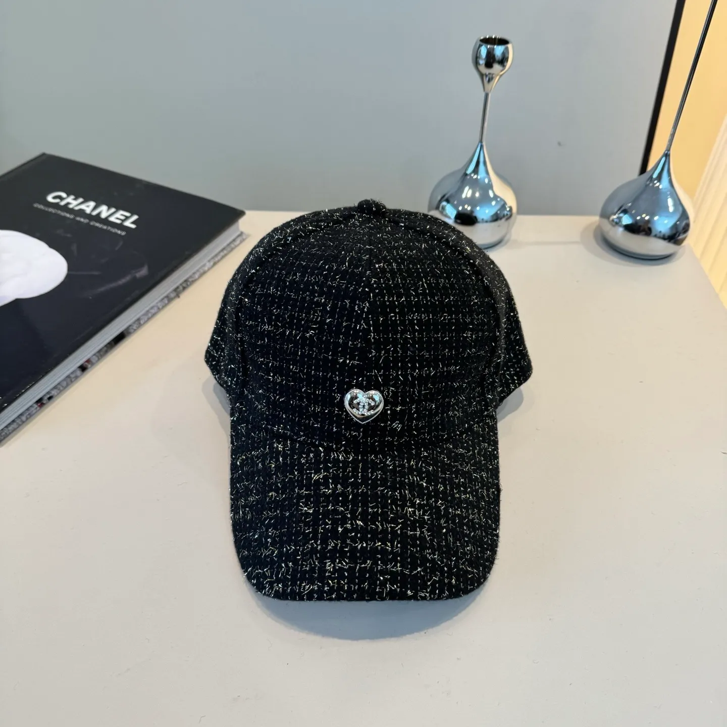 💰70¥ Chanel peaked cap, head circumference 57cm