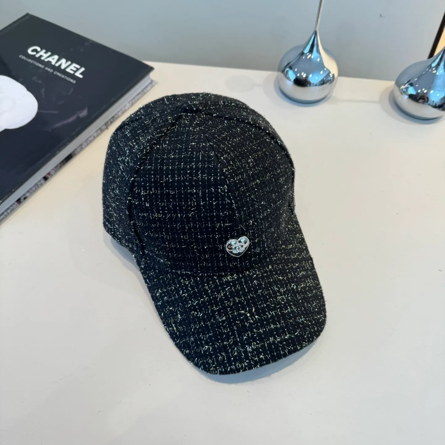 💰70¥ Chanel peaked cap, head circumference 57cm