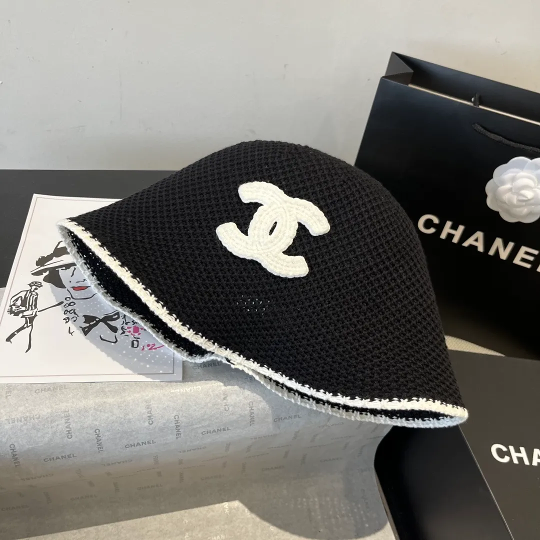 💰100¥ Chanel new bucket hat, head circumference 57cm