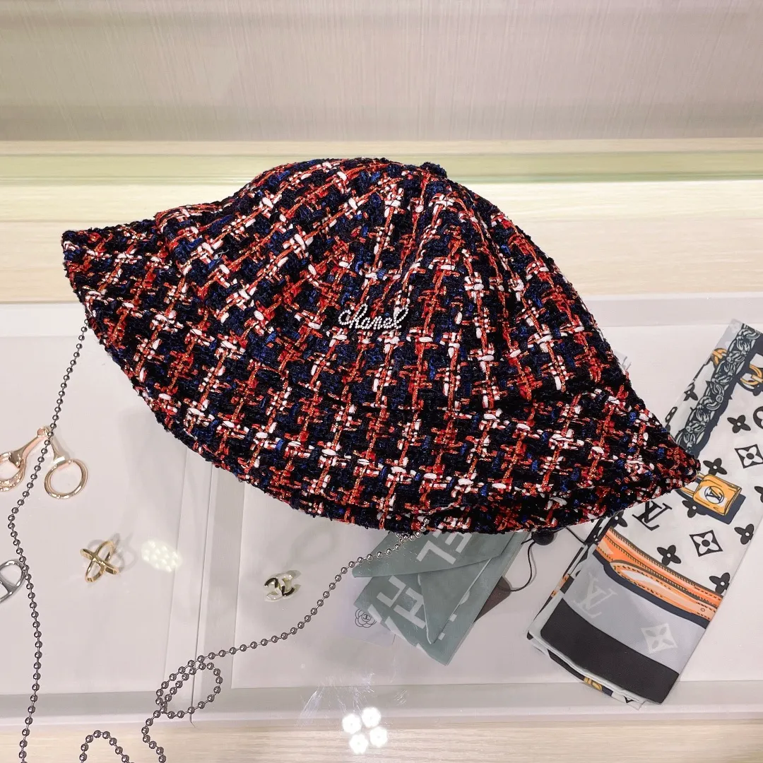 P70 Chanel Chanel 2023 autumn and winter new lady style fisherman hat, foldable, easy to carry when traveling, head circumference 57cm