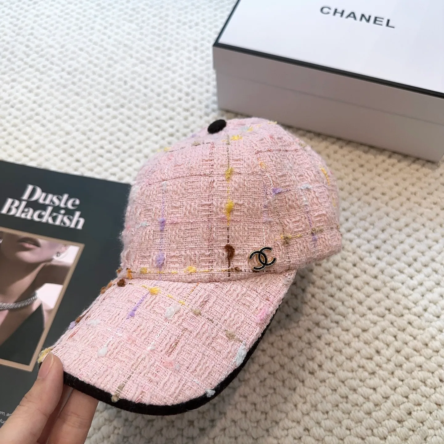 P50 CHANEL Chanel new autumn and winter baseball cap, simple and elegant👈🏻👍casual and fashionable👩trendy and stylish👍Versatile style!