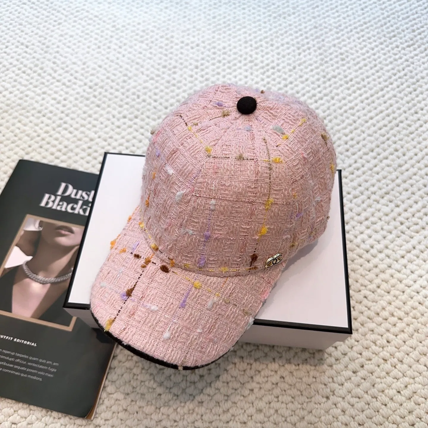 P50 CHANEL Chanel new autumn and winter baseball cap, simple and elegant👈🏻👍casual and fashionable👩trendy and stylish👍Versatile style!