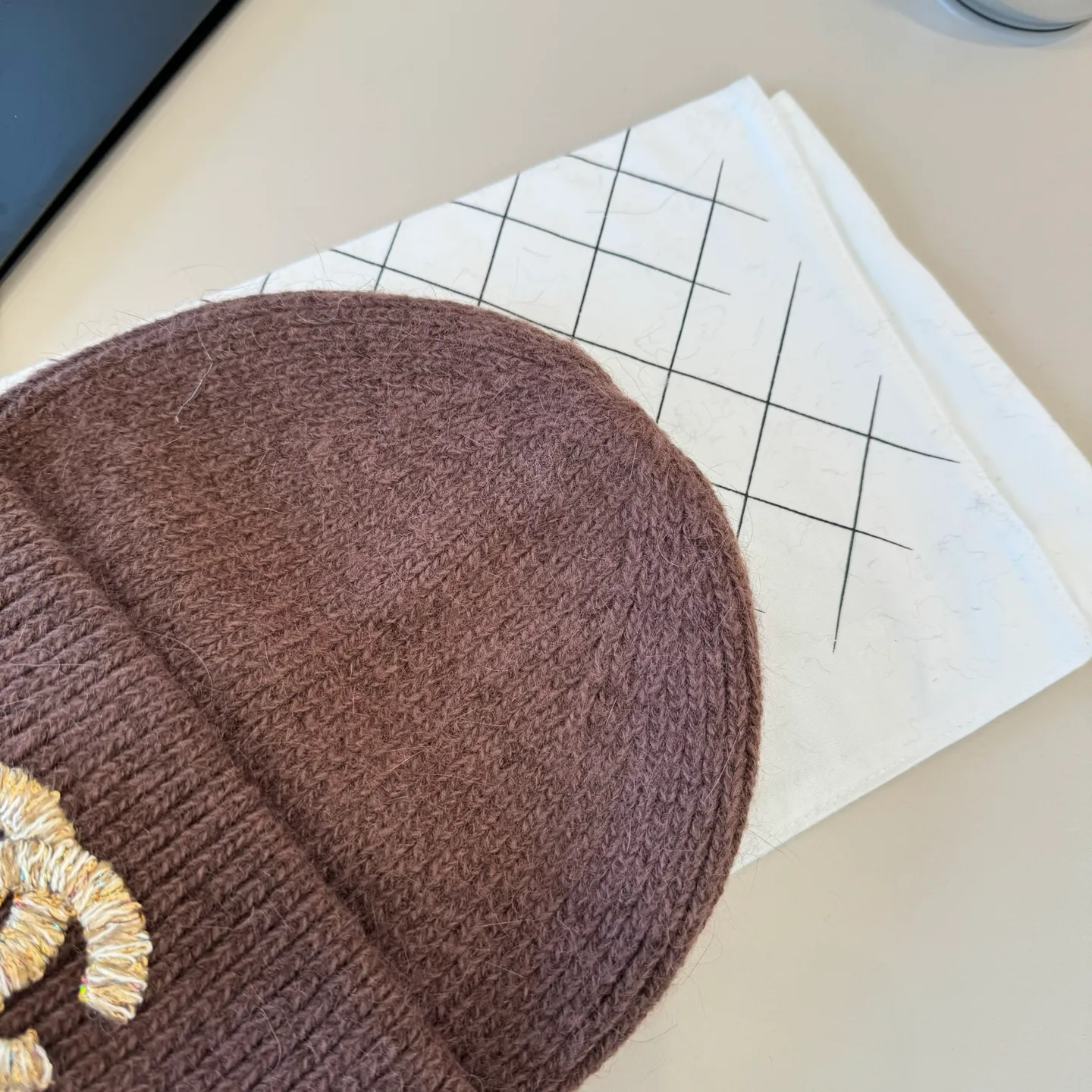 💰90¥ Chanel new style wool hat, thickened fabric