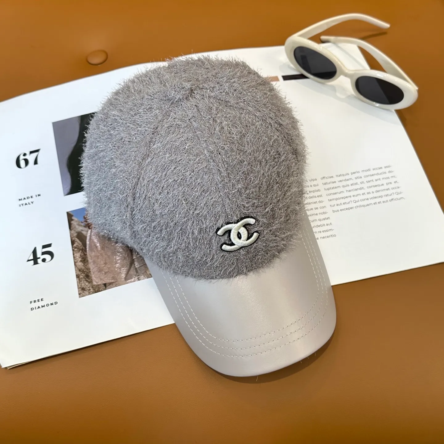 P76💛 Comes with dust bag [CHANEL Chanel] New autumn and winter small fragrance style baseball cap🧢, the big brand model is super easy to match, one that you can wear with your eyes closed