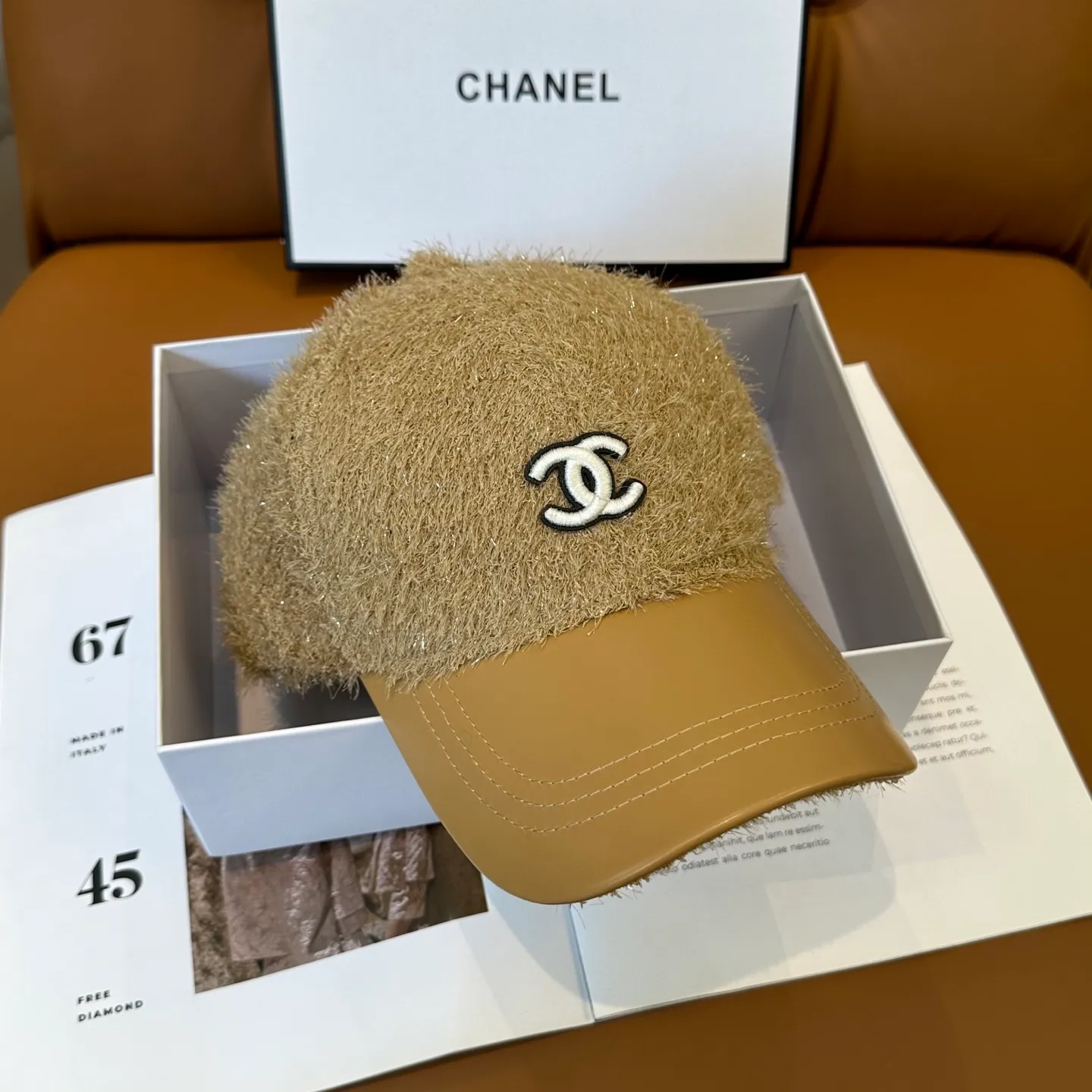 P60💛 Comes with dust bag [CHANEL Chanel] New autumn and winter small fragrance style baseball cap🧢, the big brand model is super easy to match, one that you can wear with your eyes closed